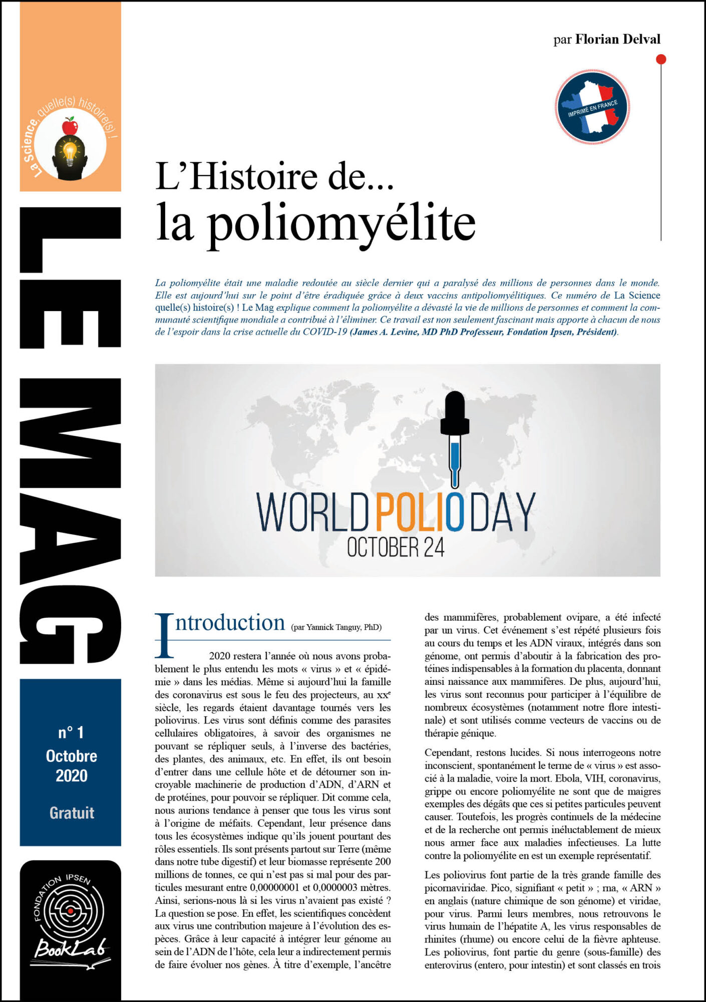 Image for L’Histoire de la poliomyélite